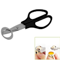 Miniatyrbillede 2 af 3: 10 stk Æg Saks - Vagtel Æg Skaller Skærere Separator Cigar Cutter