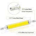 Pikkukuva 4 / 5: 2 kpl R7S 10W 78mm Himmennettävä LED-lamppu Kylmä valkoinen 6000-6500K 100W -FD4-