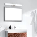 Miniatyrbillede 3 af 5: Metal LED-spejllampe - Makeup Vanity Light til moderne over spejl i rustfrit stål til skab og badeværelse