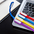 Miniatyrbillede 3 af 5: 10 stk Foldbare USB LED Lys med tilfældige farver - Super Lyse, Mini, Bærbare, Fleksible Boglys til Læsning, Mobil Strøm, Computer, Laptop