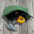 Miniatyrbillede 4 af 5: 4 stk. Canvas Værktøjstaske Heavy Duty Værktøj Lynlåspose Multifunktionel Utility Værktøj Opbevaring Organizer Tote Bag, Army Grøn