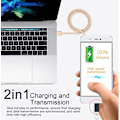 Miniatyrbillede 4 af 5: 2 st USB C-adapter, Micro USB til USB C-adapter, USB C til Micro USB-stikadapter, Type C hun Micro USB han-stikadapter til PC, Gal