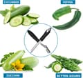 Miniatyrbillede 3 af 4: Jalapeno Peberfjerner, 2 dele, rustfrit stål med gummihåndtag