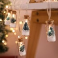 Miniatyrbilde 5 av 5: Ønskeflaske LED Juletrær Lysstreng Kobbertråd Batterikasse Jul Hjem Jente Hjerte Dekorasjon 2M20LED 2M20LED