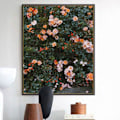 Miniatyrbild 4 av 5: Modeaffisch Rosblomma Fjäder Nordisk Stil Canvasmålning A