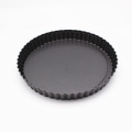 Miniatyrbilde 2 av 5: Tarteform, 22 cm Tarteformer, Ikke-klebende Avtakbar Løsbunn Karbonstål Tarteform - Ikke-klebende Tarteform Tarte, Rund Tarte Quicheform