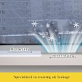 Miniatyrbilde 3 av 5: 2-tommers x 10 meter, Hvit Vindustetningsteip, Vindusstrekkisolasjonstetningsfilmteip, Ingen Rester, Overflatesikker, Fjernes Rent