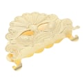 Miniatyrbillede 3 af 3: Husholdnings Serviettstativ Dekorativ Vævsæske Elegant Vævsæske Vævstilbehør Guld 13X8.4X4CM Golden 13X8.4X4CM