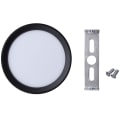 Miniatyrbillede 2 af 5: 3x Runde Overflademonterede LED Downlights 4000k 5w Sort Hus