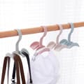 Rotating support for hanging handbag, scarf, tie