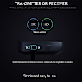 Miniatyrbillede 3 af 5: Bluetooth 5.0 Sender/Modtager, 2-i-1 Bluetooth Adapter til TV/Bilsystem