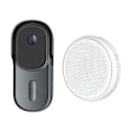 Miniatyrbillede 1 af 5: Trådløs Videodørklokke med Intercom, Lydændringsovervågning, Smart Graffiti Wifi, Lavt Strømforbrug V