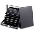 Miniatyrbillede 3 af 11: 10 Rum XL Design Rustfri Kortholder til mindst 10 kort Sort Black Svart