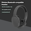 Pikkukuva 2 / 3: Langattomat Bluetooth-kuulokkeet, melua vaimentavat säädettävät langattomat kuulokkeet, Bluetooth-yhteensopivat 5.1 stereo-on-ear-kuulokkeet urheiluun ja matkustamiseen, musta