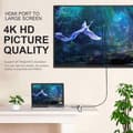 Pikkukuva 3 / 5: USB-C Hub Multiport -sovitin, 5-in-1 USB-C -telakointiasema 4K HDMI:llä