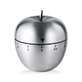 Miniatyrbillede 1 af 5: Timer, til ægtimer, rustfrit stål metal mekanisk vision nedtælling madlavning med alarm køkken timer til børn læring, kosmetisk