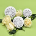 Miniatyrbilde 3 av 5: Plunger Cuttere, Åreformede Solsikke, Daisy og Gerbera, Solsikke-sukkerblomsterdesign trykkform 3-pakning