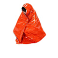 Miniatyrbild 3 av 3: Nödfiltar för överlevnadskit Mylar Termisk filt Regnponcho Designad för utomhus, camping, vandring
