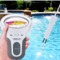 Miniatyrbillede 4 af 5: 2-i-1 Klor & pH Meter Swimmingpool Tester, Håndholdt Niveau Måler Test Spa Vandkvalitetsanalyse Overvågning Monitor Analysator