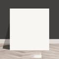 Flisedekor 30-pakning hvit, blank, 15x15 cm