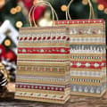 Miniatyrbild 5 av 5: Julklappspåsar i 20 olika stilar, julklappspåsar i papper med handtag