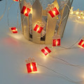 Miniatyrbilde 1 av 5: 2 stk Julelys med Kobbertråd LED Utendørs Lysstreng Dekor Lyslykt LED Lys Innendørs