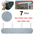 Grey Awning Cover, Waterproof, Roller Blind, Dustproof (3m/9.84ft)
