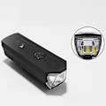 Miniatyrbilde 3 av 5: LED Sykkellys USB Ladbar Baklys Sykkel Hodelykt Super Lys Lommelykt Sykling Foran