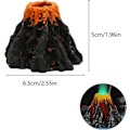 Miniatyrbillede 4 af 5: Vulkan Ornament Akvarium Harpiks Vulkan Dekoration Harpiks Luftsten Luftpumpe Akvarium Landskab Dekoration Ornament Tilføjer Mere Sjov Og Bekvemmelighed Til Din