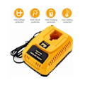 Miniatyrbillede 4 af 5: DC9310 Erstatningslader til Dewalt Ni-Cd & Ni-Mh Batteri 7.2v-18v Dc9096 Dc9098 Dc9099 Dc9091 Dc9071 De9057 Dw9096
