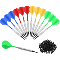 Miniatyrbillede 1 af 5: 14g Plastikspids Dart, 12 Dart med 100 Spidser til Elektronisk Dartbræt, Professionel Plastikspids Dart, Soft Tip Dart Sæt til Hjemmet