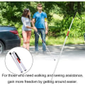 Miniatyrbilde 2 av 5: Baitai Folding Blind Cane Refleksrød Folding Vandrestokk for Synshemmede og Blinde