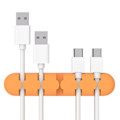 Miniatyrbillede 2 af 2: Praktisk Skrivebords Kabeloplader Data Kabel Holder Opbevaring Og Sortering Hulfri Kontorartikler Oran