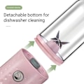 Miniatyrbild 3 av 4: Bärbar Personlig Blender USB Laddningsbar Mini Blender | För Shakes och Smoothies | Bärbar Mixer För Sport Utomhus Resor
