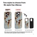 Miniatyrbilde 5 av 5: Vintage rust-look telefondeksel, rustent imitasjonsdeksel til iPhone 16/15/14 (blank finish apple14plus)