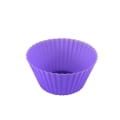 Miniatyrbillede 5 af 5: Genanvendelige Silikon Muffinsforme 5 Pak, Non-stick Muffinbeklædninger til Fest Halloween Jul, 5 Regnbuefarver