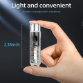 Miniatyrbillede 4 af 5: 3x Super Lys Mini Nøglering Genopladelig Led Lommelygte, Lille Lommelygte, Sos Lommelygte, Stærkt Lys