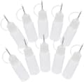 10 st - Doseringflaska - 10 ml - Quillinglimflaskor med nålspets - limapplikatorflaskor - med lock - applikatorflaskor - färgflaska