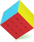 4X4 Speed Cube, Stickerless Magic Cube Lätt att Vrida och Smidig Speedcube - Snurrar Snabbare än Originalet (4x4x4)