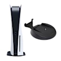 Miniatyrbilde 2 av 4: Vertikalt Stativ for Playstation 5 PS5 Disk-versjon Konsoll Dokkingstasjon Ny