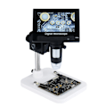 Miniatyrbilde 3 av 4: HDMI LCD Digital Mikroskop med IPS-skjerm, 7 tommers Myntmikroskop for Myntsamling, Se Alle Mynter, Loddemikroskop med Lys