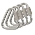 M5 Delta Quick Links Triangel 3/16 tum 4 st 4 st 16 tum M5 ,4Pcs size_name