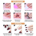 Miniatyrbilde 4 av 5: Neglekunst Flash Nail Sequenant Juledekorasjon