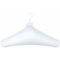 Inflatable Travel Hanger Set, Foldable Reusable Clothes Hangers for Vacation and Business Trips, 7-pack, White