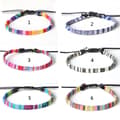 6 stk Surfer armbånd til mænd og kvinder - boho hippie - strand og
