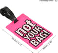 Miniatyrbild 2 av 5: Bagagetagg Rosa Pink