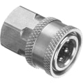 Miniatyrbillede 5 af 5: Trykvaske Adapter Sæt, 3/8 Tommer Hurtigkoblingssæt, Hun Fitting, Rustfrit Stål, 5000 Psi