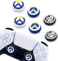 Miniatyrbillede 4 af 7: 4 stk. Passer til Switch Pro-håndtag joystick-beskyttelse PS4/360/OEN-håndtag silikonebeskyttelse knapbeskyttelse