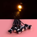 Pikkukuva 3 / 5: 18mm 9W LED-auton sumuvalot päiväajovalot, vedenpitävät varmuuskopiointi- ja takavalot (musta kotelo)