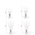 Pikkukuva 4 / 5: 10 kpl LED-lamppuja E27 9W vastaa 60W 806lm Luonnonvalkoinen